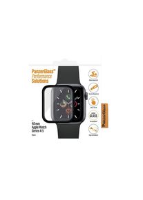 PanzerGlass, PanzerGlass Smartwatch-H&uuml;lle &raquo;Apple Wat&laquo;, schwarz, glas, Stoss- und kratzfestes Spezialglas: 9x st&auml;rker als normales Glas