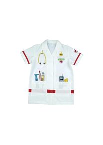 Ackerman Arzt-Kost&uuml;m &raquo;Klein-Toys Medizinischer Kitte&laquo;, wei&szlig;, Obermaterial: 100% Polyester