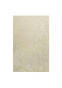 Homie Living, Teppich &raquo;Pisa&laquo; rund 25 mm H&ouml;he Hochflor, Microfaser, uni, weich, Shaggy, Wohnzimmer, Schlafzimmer, creme beige meliert, Polyester, 25 mm