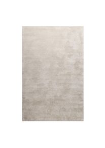 Homie Living, Teppich &raquo;Pisa&laquo; rund 25 mm H&ouml;he Hochflor, Microfaser, uni, weich, Shaggy, Wohnzimmer, Schlafzimmer, creme beige, Polyester, 25 mm