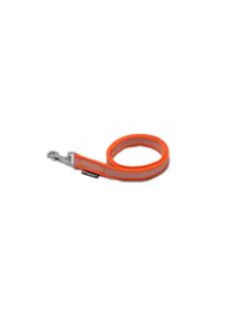 Ackerman Hundeleine &raquo;gummiert 6 m / 20 mm mit Handschlaufe&laquo;, orange, Polyester, L/B: 6 m x 2 cm