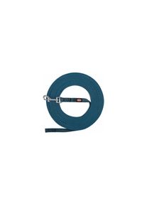 Trixie, Trixie Hundeleine &raquo;gummiert S-M, 10 m&laquo;, petrol, L/B: 10 m x 1,5 cm
