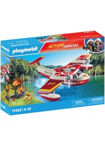 Playmobil, Konstruktions-Spielset &raquo;Feuerwehrflugzeug mit L&ouml;schfunktion (71463), Action Heroes&laquo; Made in Europe, bunt, Einheitsgr&ouml;&szlig;e, Konstruktions-