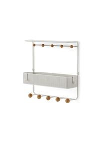 Umbra, Garderobenleiste &raquo;Estique mit 10 Haken&laquo;, bunt, Stahl, B/H/T: 32 cm x 31 cm x 10 cm