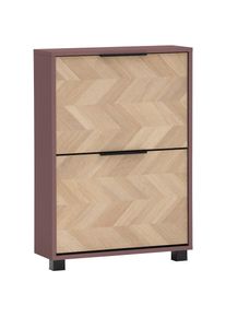Schildmeyer, Schuhschrank &raquo;Piazza, Breite 59,8 cm&laquo; 1 Stk. tlg. Made in Germany, mauve, FSC -zertifizierter Holzwerkstoff, B/H/T: 59,8 cm x 85,7 cm x 
