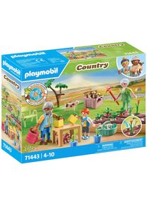 Playmobil, Konstruktions-Spielset &raquo;Idyllischer Gem&uuml;segarten bei den Grosseltern (71443), Country&laquo; teilweise aus recyceltem Material; Made in Europe, 