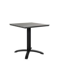 House Nordic, Gartentisch &raquo;Schwarz/Grau&laquo;, grau, schwarz, B/H/T: 70 cm x 72 cm x 70 cm