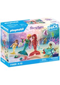 Playmobil, Konstruktions-Spielset &raquo;Ausflug der Meerjungfrauenfamilie (71469), Princess Magic&laquo; teilweise aus recyceltem Material; Made in Europe, bunt,