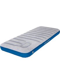 High Peak, Luftbett &raquo;Cross Beam Single extra long&laquo;, hellgrau, blau, B/H/L: 75cm x 20cm x 195cm, Luftbett