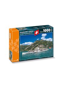 Ackerman Puzzle &raquo;Dampfschiff Gallia&laquo;, bunt, Einheitsgr&ouml;&szlig;e, Puzzle