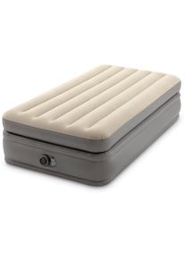 Intex, Luftbett &raquo;DuraBeam PrimeComfort Twin mit 220V Pumpe&laquo; Packung, grau, beige, B/H/L: 99cm x 51cm x 191cm, Luftbett