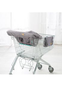 Roba, Roba Tragetuch &raquo;Style, anthrazit&laquo; Einkaufswagenschutz inkl. Tragerucksack, anthrazit, Einheitsgr&ouml;&szlig;e, Tragetuch