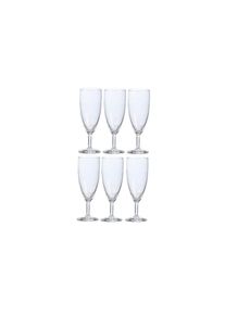 Ackerman Sektglas &raquo;Royal Leerdam Napolix 6 St&uuml;ck, 15 cl&laquo;, transparent, Glas, 14,9 cm
