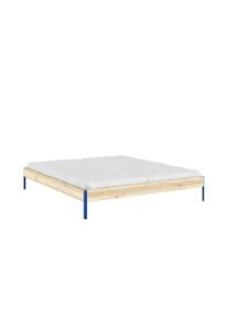 Karup Design, Bettgestell &raquo;CORE BED Bodenbett, Holzrahmen, Futonbett, Jugendbett, Holzbett&laquo; Massivholzbett mit Lattenrost, Kiefer massiv, Doppelbett 