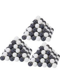 KNORRTOYS, B&auml;llebad-B&auml;lle &raquo;300 St&uuml;ck, Grey/Cream&laquo;, grau, cream, Kunststoff