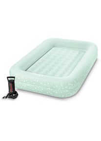 Intex, Luftbett &raquo;KidzTravel&laquo; Set, mit Transporttasche, 3 Stk. tlg., mintgr&uuml;n, Einheitsgr&ouml;&szlig;e, Luftbett