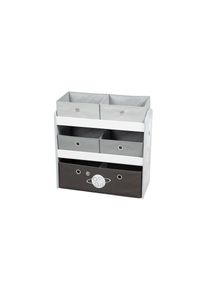 Roba, Roba Regal &raquo;Spielzeug- & Aufbewahrungsregal&laquo;, grau, B/H/T: 63,5 cm x 30 cm