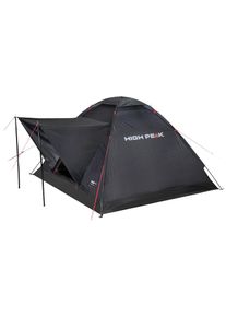 High Peak, Kuppelzelt &raquo;Zelt Beaver 3&laquo; 3 Personen mit Transporttasche, schwarz, B/H/L: 180cm x 120cm x 200cm, Kuppelzelt