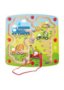 HAPE, Spiel &raquo;Baufahrzeuge-Labyrinth&laquo;, bunt, Einheitsgr&ouml;&szlig;e, Spiel
