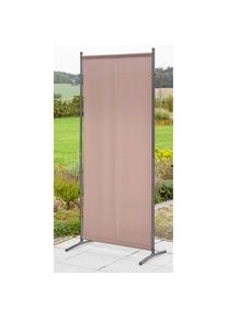 Merxx, Merxx Paravent (B/H): ca. 82x188 cm, taupe, Polyester, B/H/T: 80 cm x 188 cm