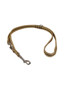 Ackerman Hundeleine &raquo;180 cm, 25 mm, Schwarz/Beige&laquo;, natur, Kunststoff, L/B: 1,8 m x 2,5 cm