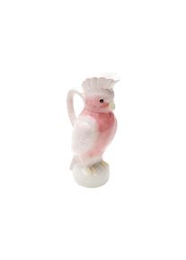 KARE Design, Karaffe &raquo;Exotic Bird 30 cm, 1 l&laquo;, rosa, wei&szlig;, Porzellan, 1.000 ml