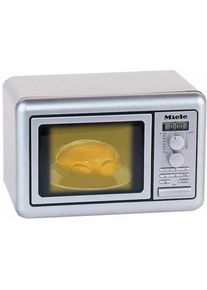 klein, Kinder-Mikrowelle &raquo;Miele Mikrowellenherd&laquo;, silberfarben