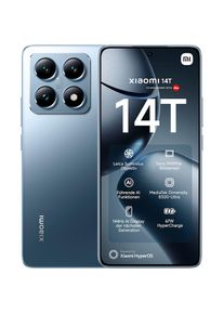 Xiaomi, Smartphone &raquo; 14T 256GB&laquo; Titan Blue, titan blau, 50MP + 50 MP + 12 MP Kamera mit Leicafokus und 20-fach Zoom