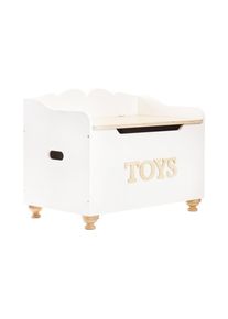 LE TOY VAN, Spielzeugtruhe &raquo;Weiss&laquo;, wei&szlig;, B/H/T: 67,5 cm x 53 cm x 42,5 cm