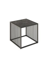 AC Design, AC Design Beistelltisch &raquo;Strington 40 x 40 x 42 cm&laquo;, schwarz, B/H/T: 40 cm x 42 cm x 40 cm