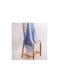 Ackerman Strandtuch &raquo;Foutastic Golge&laquo;, blau, wei&szlig;, Baumwolle