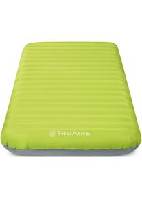 Intex, Luftbett &raquo;Camping-Matratze Truaire Dura-Beam mit USB150 Pumpe&laquo; mit Aufbewahrungs-Tasche, gr&uuml;n, grau, B/H/L: 76cm x 17cm x 191cm, Luftbett