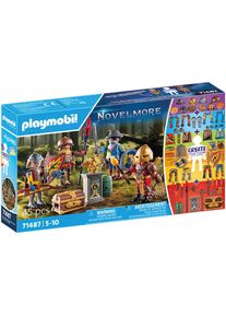Playmobil, Konstruktions-Spielset &raquo;Novelmore, Ritter von Novelmore (71487), My Figures&laquo; Made in Europe, bunt, Einheitsgr&ouml;&szlig;e, Konstruktions-Spielset
