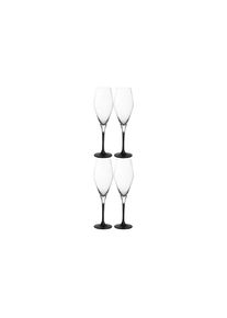 Villeroy & Boch Villeroy & Boch, Champagnerglas &raquo;Boch Champagnerglas Rock&laquo;, transparent, Kristallglas, &Oslash; 7,1 cm x 25,1 cm