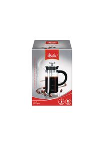 Melitta, Kaffeebereiter &raquo;Kaffeebereiter Inox-Glas&laquo;, silberfarben
