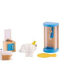 HAPE, Puppenhausm&ouml;bel &raquo;Familienbad&laquo;, bunt, Einheitsgr&ouml;&szlig;e, Puppenhausm&ouml;bel