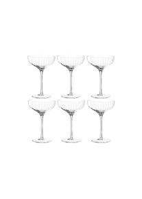 Leonardo, Leonardo Champagnerglas &raquo;Champagnerschale Poesia 260ml&laquo;, transparent, Kristallglas, &Oslash; 10,8 cm x 16 cm