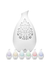 2THETA Eta, eta Diffuser &raquo;ESSENCO Aroma Diffuser&laquo; 0,2 l Wassertank Ultraschall-Technologie, wei&szlig;