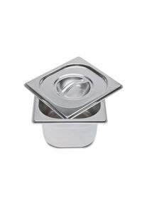 St&auml;dter St&auml;dter, ST&Auml;DTER Dampfgarbeh&auml;lter &raquo;mit Deckel&laquo;, silberfarben, Edelstahl, B/H/L: 16,5 cm x 10 cm x 18 cm