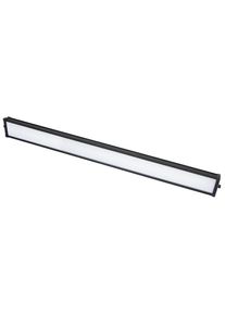 Kraftwerk, Unterbauleuchte &raquo;40 W 120 cm&laquo;, schwarz, Mit 3600 Lumen und Farbtemperatur von 5000 Kelvin