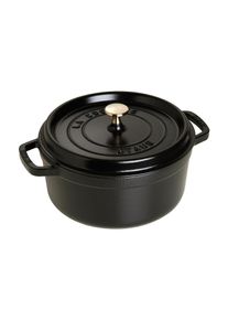 Staub, Staub Br&auml;ter &raquo;Cocotte 28 cm, 6,7 l&laquo; Eisen Gusseisen, schwarz, 6,7 l + &Oslash; 28 cm + H&ouml;he 18,2 cm