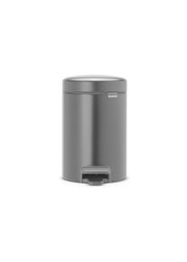 Brabantia, Kosmetikeimer &raquo;NewIcon 3 l, Matt Black&laquo; 1 Beh&auml;lter, schwarz, Edelstahl, Kunststoff, B/H/T: 16,8 cm x 26,4 cm