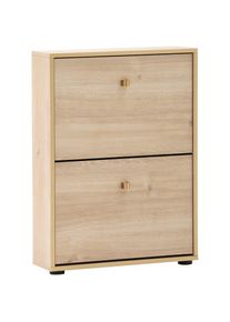 Schildmeyer, Schuhschrank &raquo;Flora, Breite 59,8 cm&laquo; 1 Stk. tlg. Made in Germany, eiche hell, FSC -zertifizierter Holzwerkstoff, B/H/T: 59,8 cm x 83,2 cm