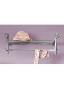 Inosign, Inosign Garderobenpaneel, anthrazitfarben, Stahl