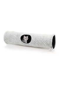 Swisspet, SwissPet Tiertunnel &raquo;Fideris&laquo;, hellgrau, Pl&uuml;sch, &Oslash; 25 cm L&auml;nge: 100 cm