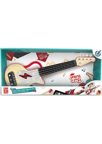 HAPE, Spielzeug-Musikinstrument &raquo;Elektrische Lern-Ukulele, rot&laquo;, natur, feuerrot, Einheitsgr&ouml;&szlig;e, Spielzeug-Musikinstrument