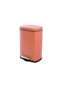 Spirella, Spirella M&uuml;lleimer &raquo;Terracotta matt&laquo; 1 Beh&auml;lter, braun, Stahl, B/H/T: 2,14 cm x 30 cm x 17,6 cm