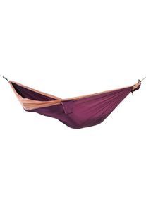 Ackerman H&auml;ngematte &raquo;ticket to the moon Original&laquo;, bordeaux, hellorange