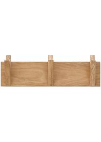 MCA furniture, MCA furniture Garderobenpaneel &raquo;BANTRY Garderobenpaneel W5-40&laquo;, naturfarben, Massivholz, B/H/T: 40 cm x 13 cm x 12 cm