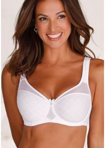 Nuance Witt Damen Minimizer-BH, wei&szlig;, Gr&ouml;&szlig;e 95C, 82% Polyamid, 12% Elasthan, 6% Polyester